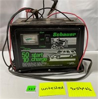 Schauer Battery Charger-not tested