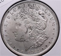 1921 CHOICE BU MORGAN DOLLAR