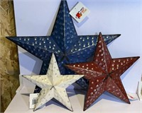 NWT Metal Star Hanging Patriotic July 4th