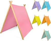 6 Pack Teepee Tents for Kids Bulk (Colorful)