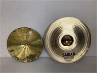 (2) SYMBOLS - SABIAN 20" & OTHER 15"