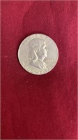 1963 FRANKLIN SILVER HALF DOLLAR