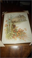 NIP framed picture of country setting