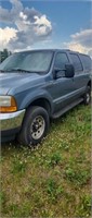00 Ford excursion  V10 runs and drives blew a