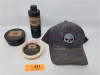 Harley Davidson Hat, Leather Car Products