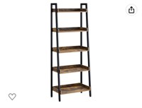 Five tier ladder rack, bookshelf new in the box