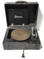 1920’s Decca crank portable record player