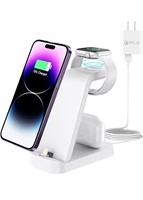 (New) 3 in 1 Charging Station for iPhone, Fast