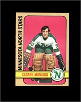 1972 Topps #104 Cesare Maniago EX to EX-MT+