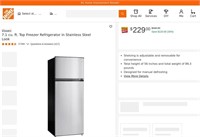 W7175  Vissani 7.1 cu. ft. Fridge