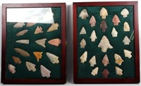 ANTIQUE NATIVE AMERICAN ARROWHEADS - LOT OF 40