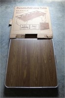 Folding table in box - 30 x 63