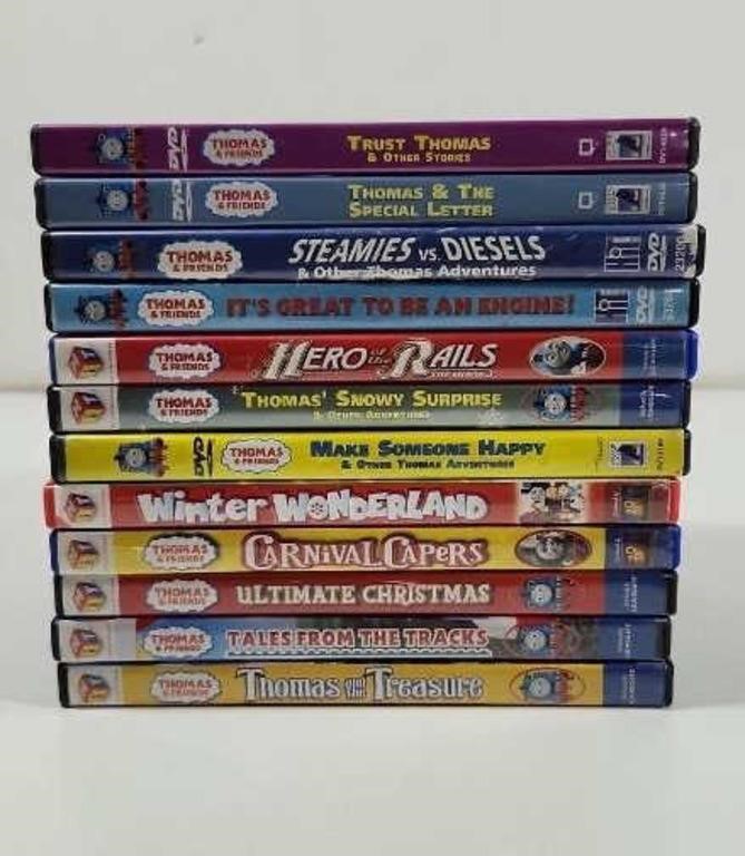 Thomas The Train and Friends DVDS