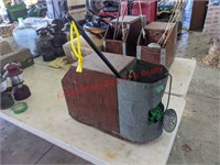 Wood Ice Fishing Box