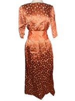 Vintage Asian Silk Dress