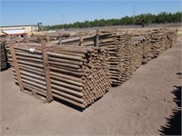 (10) Pallets of Assorted 8' Tree Stakes
