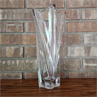 14" Crystal Vase