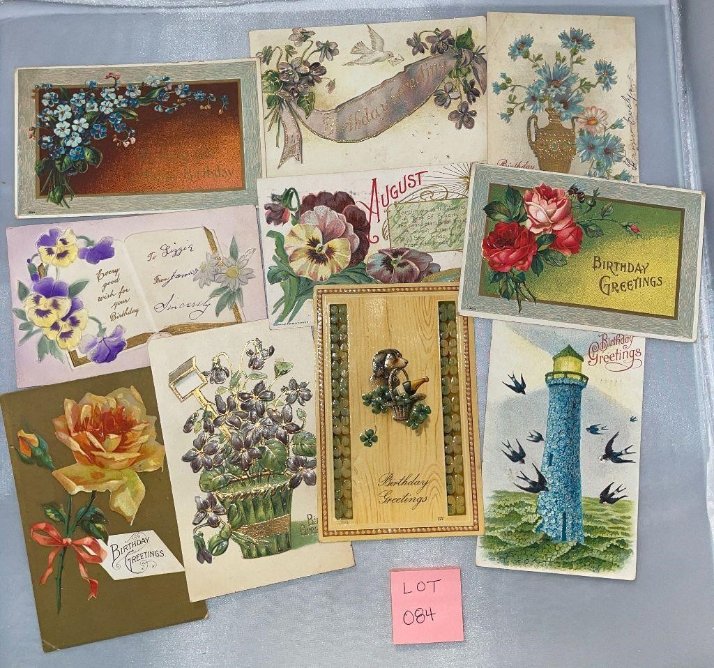 Antique and Vintage Postcards Ephemera
