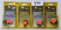 LOT OF 4  BUSHWACKER SCOPE COVER IN PKG