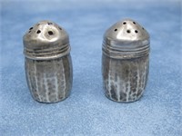 Sterling Silver Miniature S&P Shakers Hallmarked