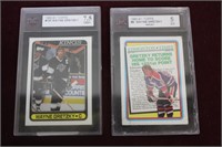 1991 Graded Topps Wayne Gretzky Cards