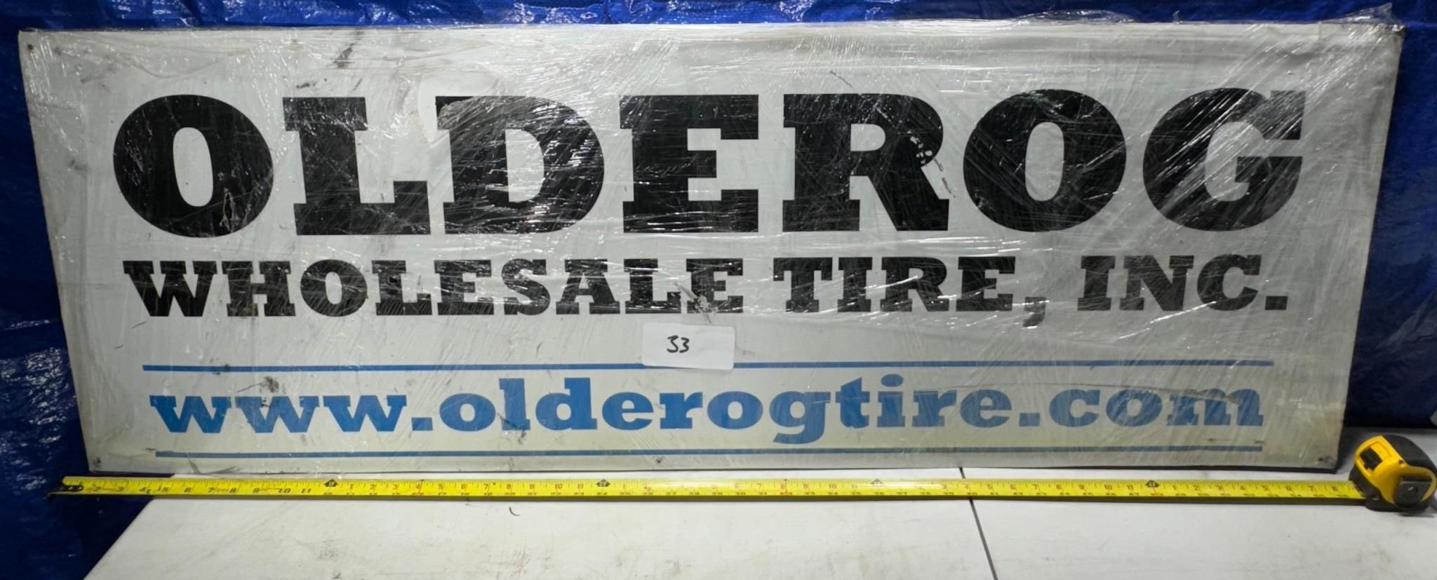 Wholesale tire sign
