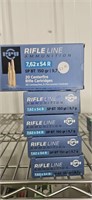 Rifle line ammo
7,62×54 R 150 grain
Qty 5