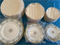 3 Sizes of Wedgwood 12 Setting Plates (Upstairs