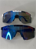 (2) Pit Viper Sunglasses
