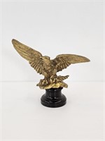 SOLID BRASS EAGLE - 9" TALL X 10" WIDE X 5" D