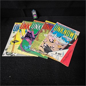 Adventures into the Unknown Comic Lot