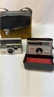 Two Kodak Instamatic cameras