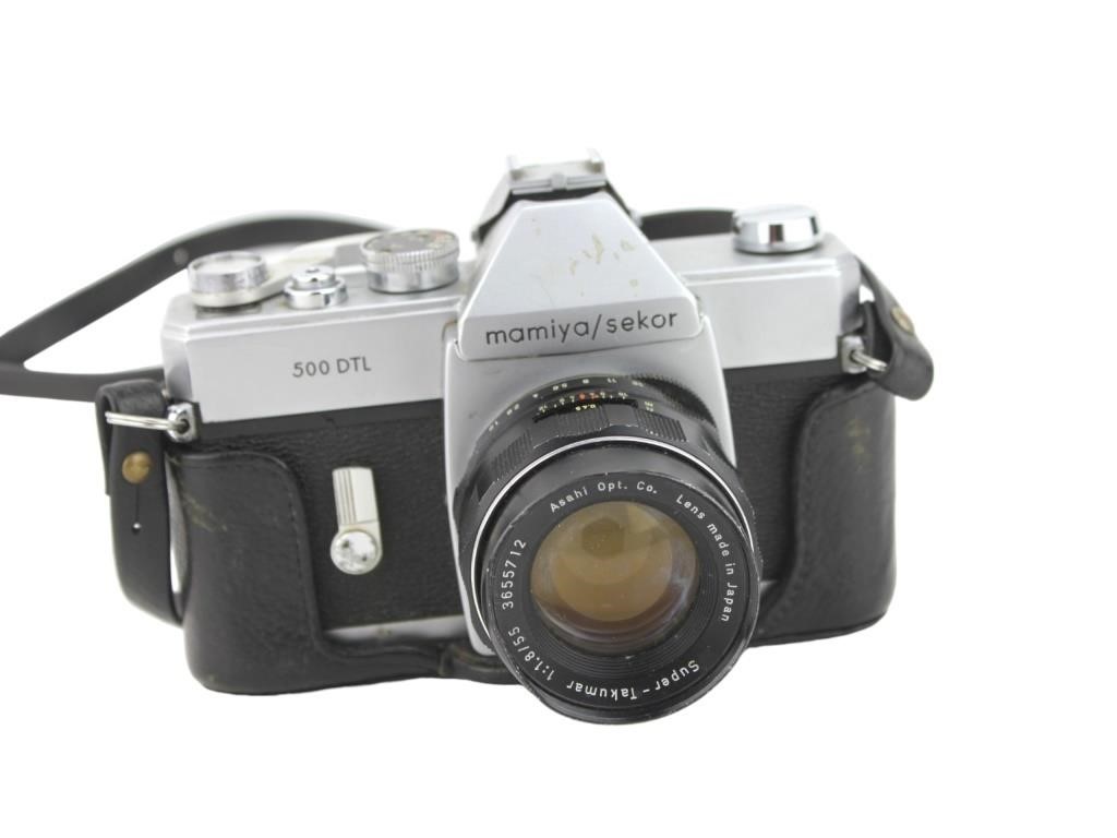 MAMIYA SEKOR 500DTL 35MM SLR CAMERA