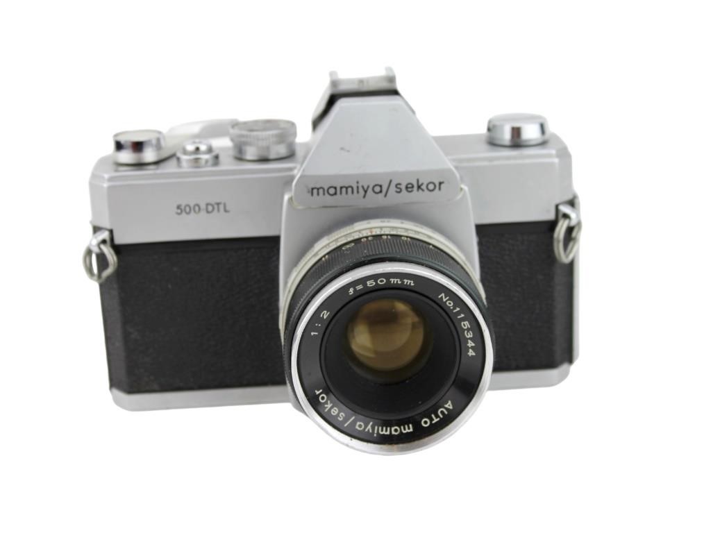 MAMIYA SEKOR 500DTL 35MM SLR CAMERA