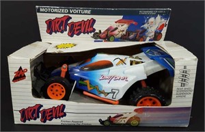 Vintage 1993 Friction Powered DIRT DEVIL In Box