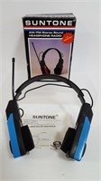 Vintage 1990 Suntone AM/FM Stereo Headphone Radio