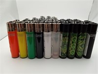 Color, Aztec & Black Clipper Lighter Lot