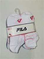 Fila No Show Socks Size4-10