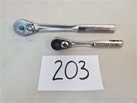 2 Craftsman Ratchets - 3/8" and 1/2"