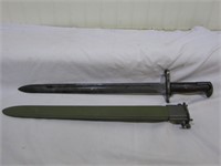 1942 M1 Garand Bayonet and Scabbard – Marked AFH