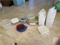 Miscellaneous plastic containers