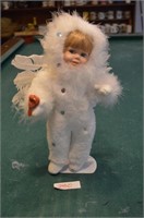 Snow Angel Porcelain Doll