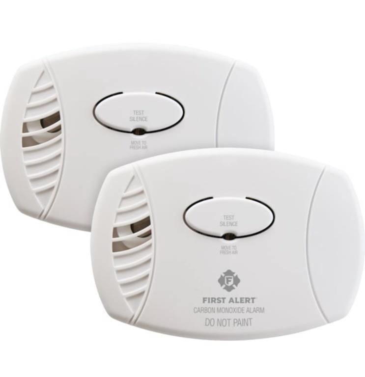 $38.00 First Alert 2-Pack Battery-operated Carbon