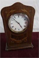Walnut  Swiss Made Mantle Clock