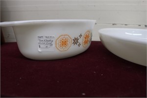 Pyrex Oval Town & Country & Divided Dish