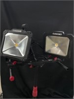 Husky 10000lm Twin Head LED Work Light with