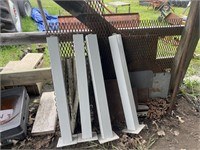 Posts, Expanded Metal, Fishing Pole Holders, Hot