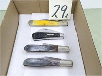 (4) Case XX Pocketknives - (1) Gold Rush