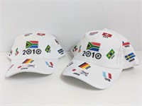 2 Snap Backs - 2010 Fifa World Cup