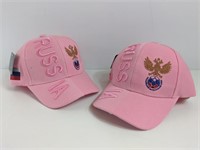 2 Snap Backs - Russia (Pink)